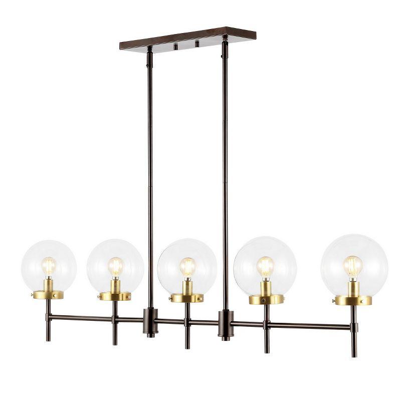 Mylah 5 Light 44.5" Pendant - Oil Rub Bronze - Safavieh.