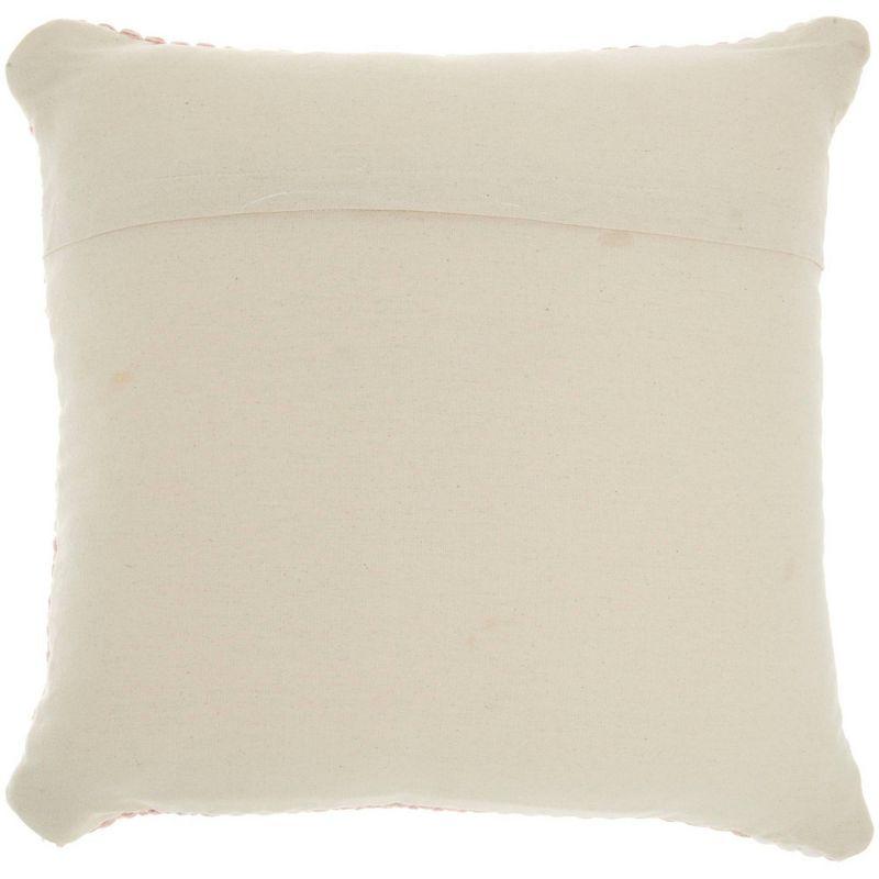 Mina Victory Geometric Cotton Throw Pillow