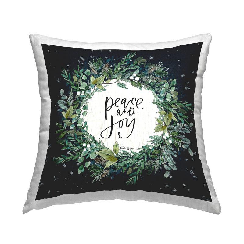 Floral Throw Pillow