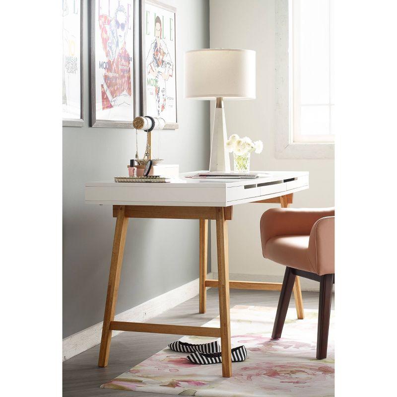 Elle Decor Elle Decor Giselle Midcentury Modern Computer Desk