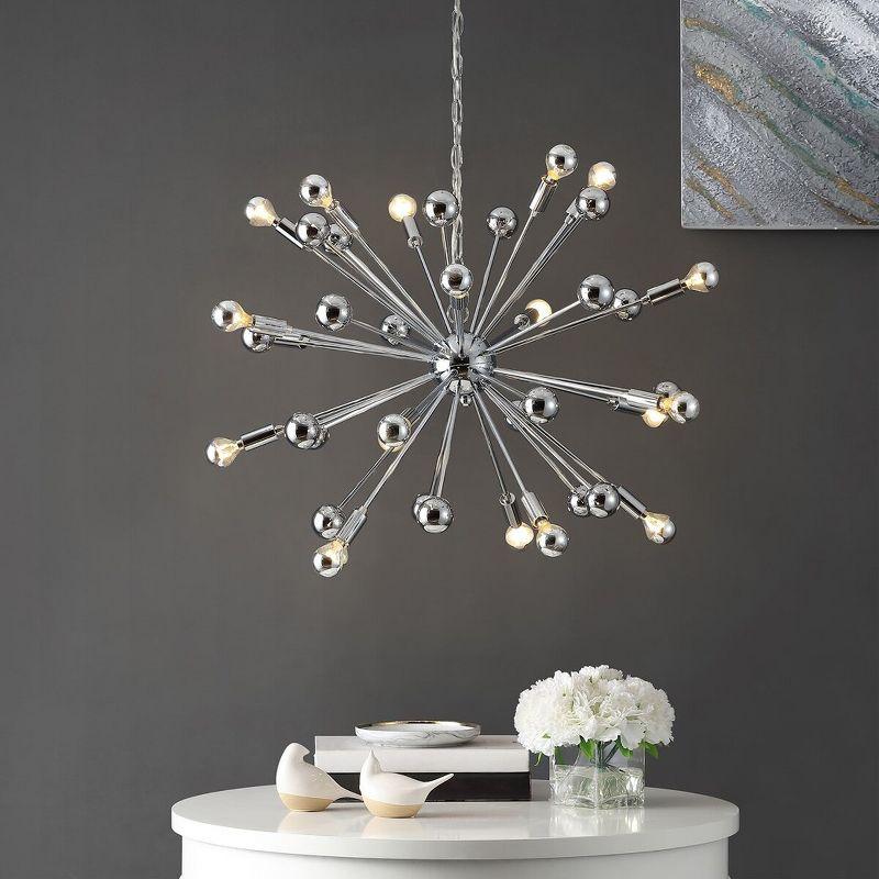 Starburst Sputnik 20 Light 31 Inch Dia Pendant - Chrome - Safavieh.