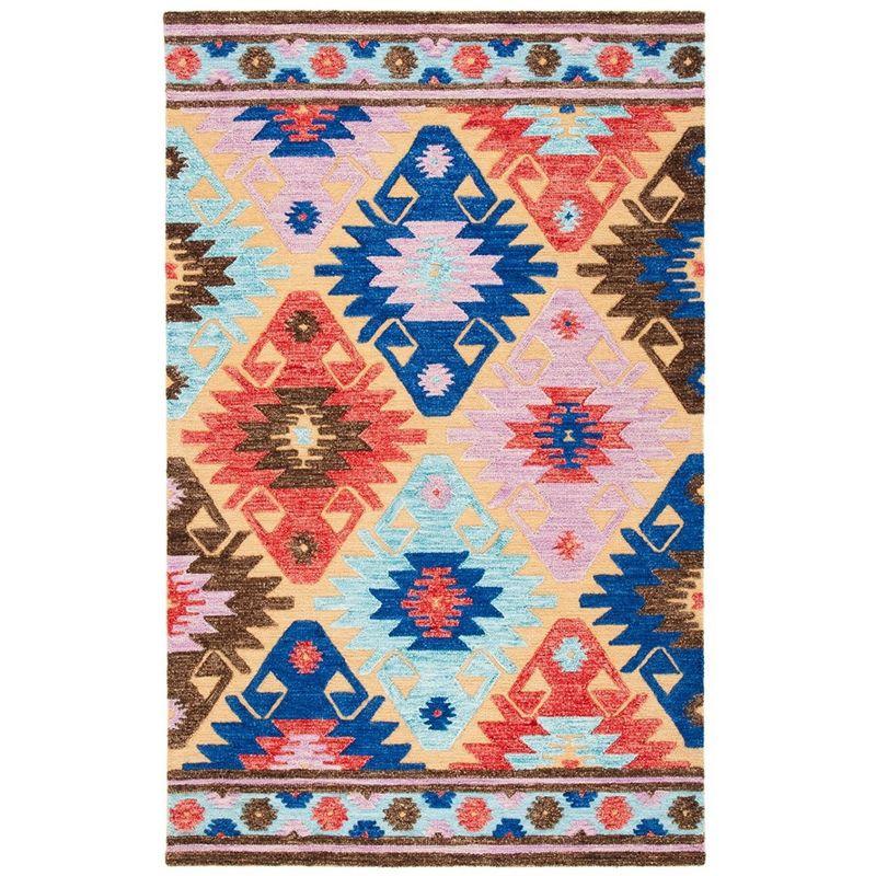 Union Rustic Aidaly Hand Tufted Wool Southwestern Rug