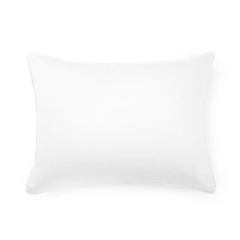 Soft White Goose Down Hypoallergenic Pillow for Stomach Sleepers