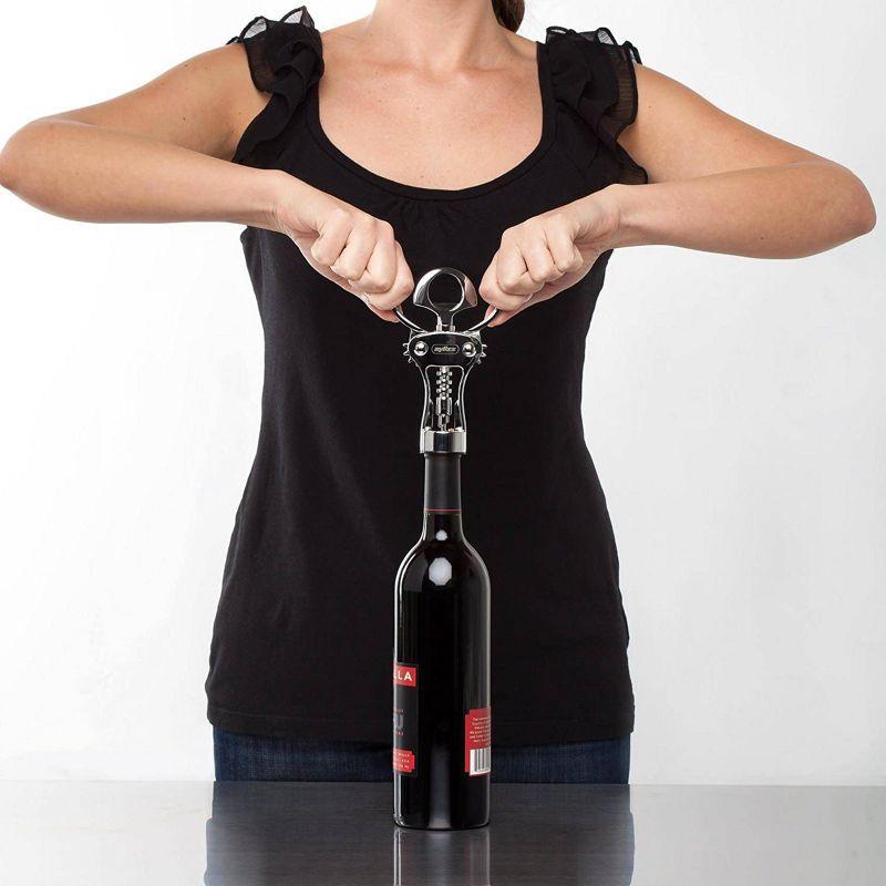 ZYLISS Easy Corkscrew Wine Opener 7.5" Stainless Steel E930046U