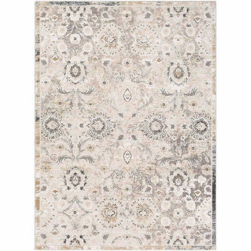 Mark & Day Schipborg 6'7"x9'6" Rectangle Woven Indoor Area Rugs Metallic Gold