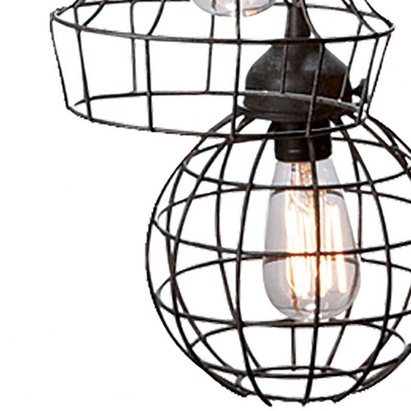 Elk Home Pitt Orchards 5 - Light Pendant in  Black