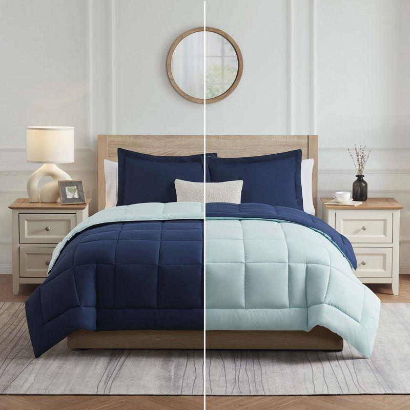 Nestl Nestl All Season Solid Lightweight Down Alternative Reversible Comforter