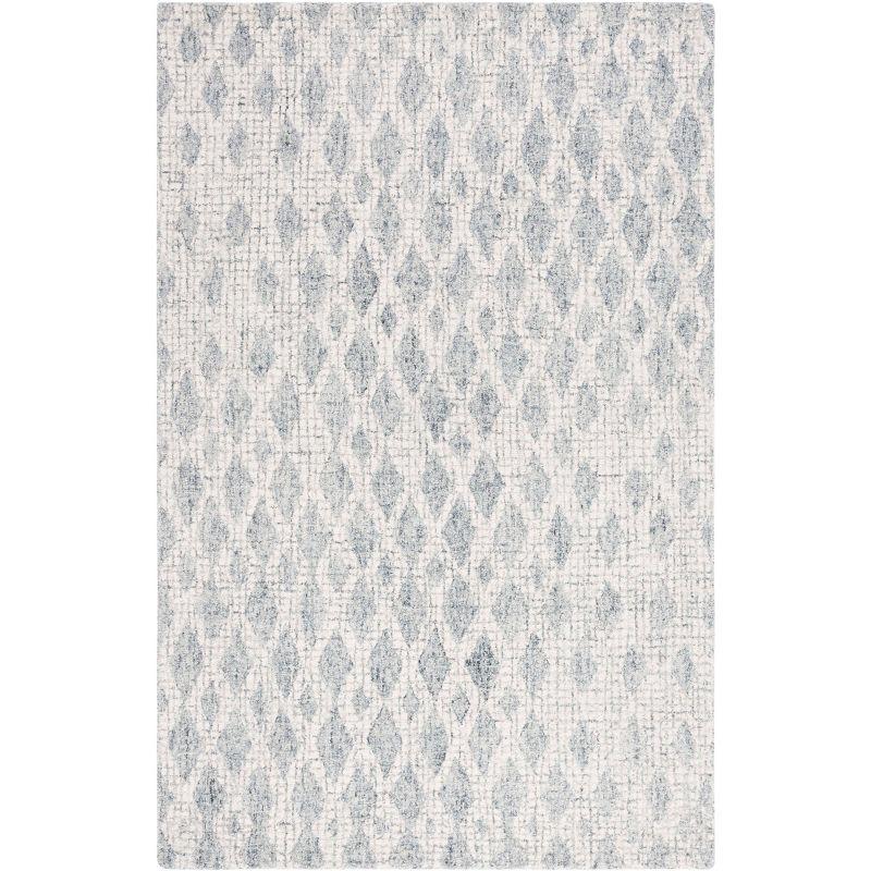 Abstract ABT206 Hand Tufted Area Rug - Grey/Ivory - 3'x5' - Safavieh.