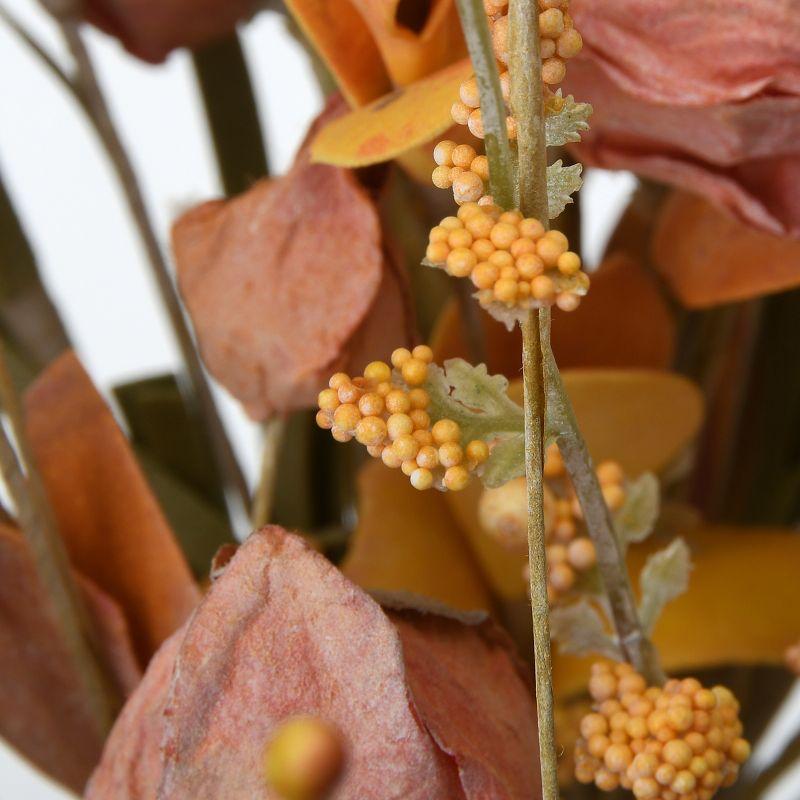 22" Autumn Wild Flowers Artificial Wreath - National Tree Company