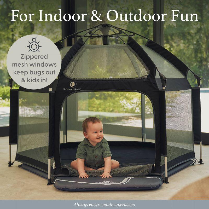 The California Beach Co Pop 'N Go Playpen - Black