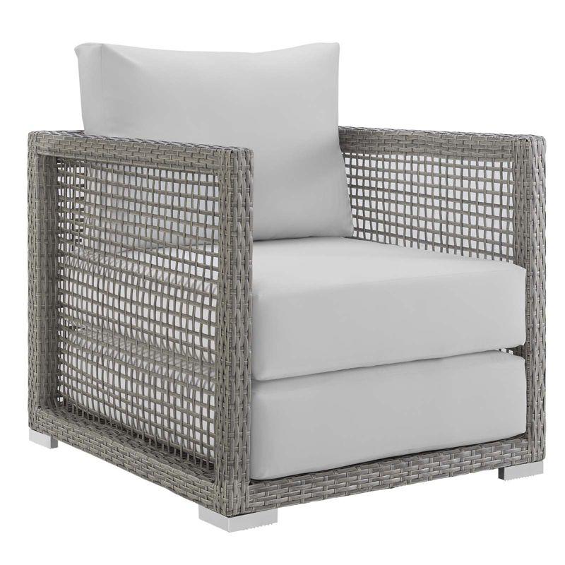 Modway Aura Rattan Outdoor Patio Armchair