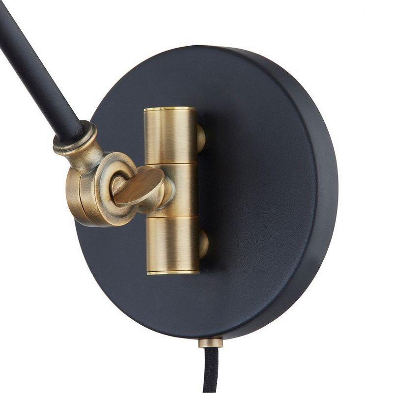 Navin Plug-In Sconce by Colin King x Troy Lighting - Black