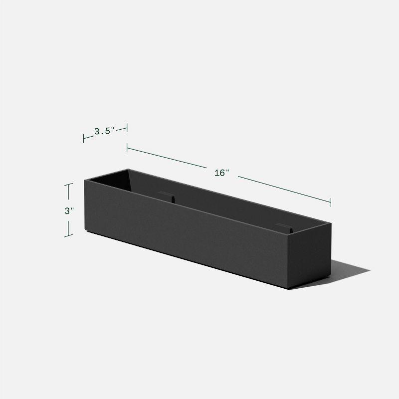 Geo Series Plastic Planter Box