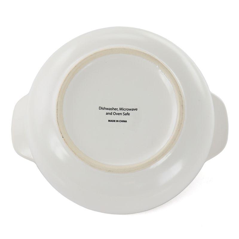 Crock Pot Artisan 2.3 Quart Round Stoneware Casserole with Lid in White