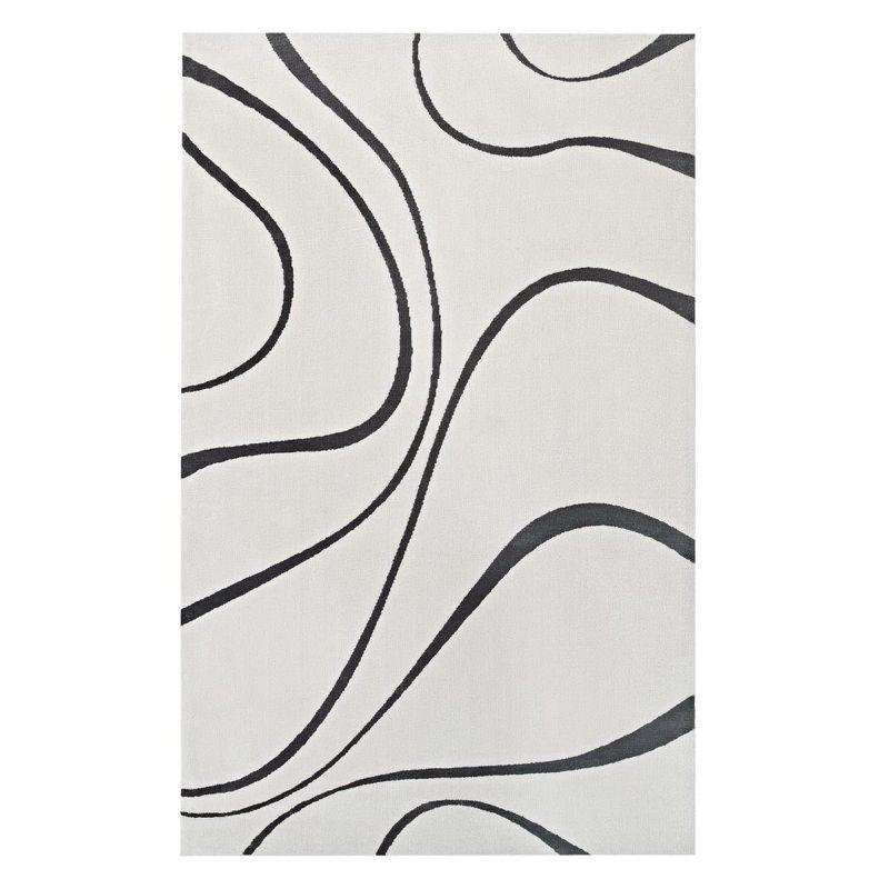 Modway Therese Abstract Swirl Area Rug