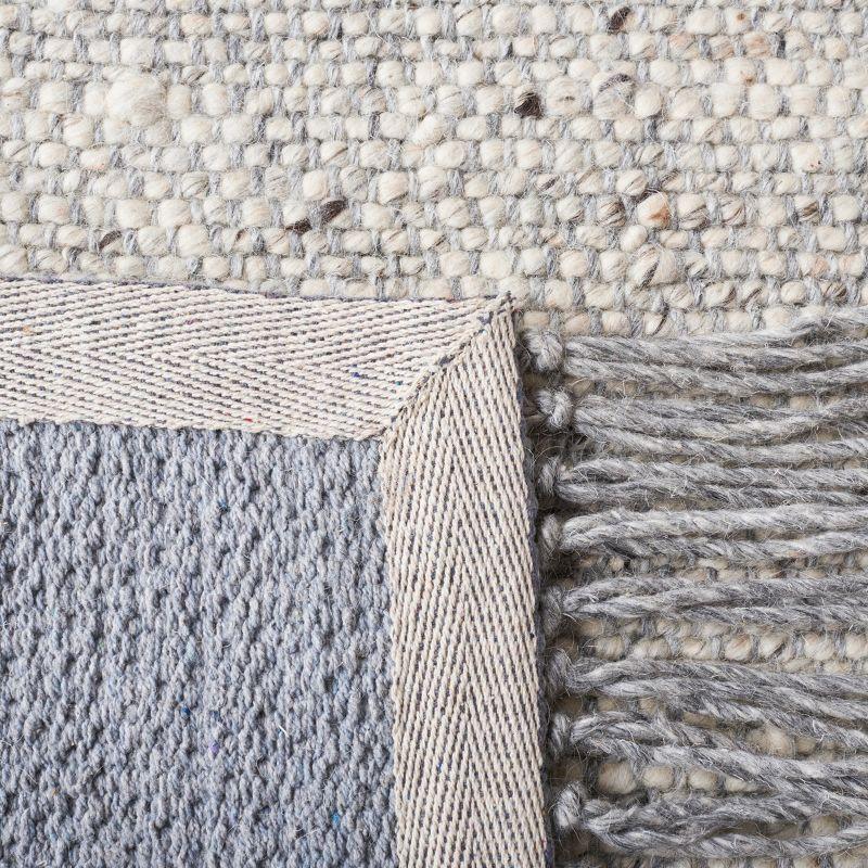 Vermont VRM701 Hand Loomed Runner Rug - Ivory/Grey - 2'3"x8' - Safavieh.