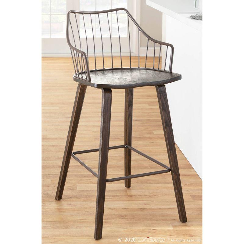 26" Winston Counter Height Barstool - LumiSource