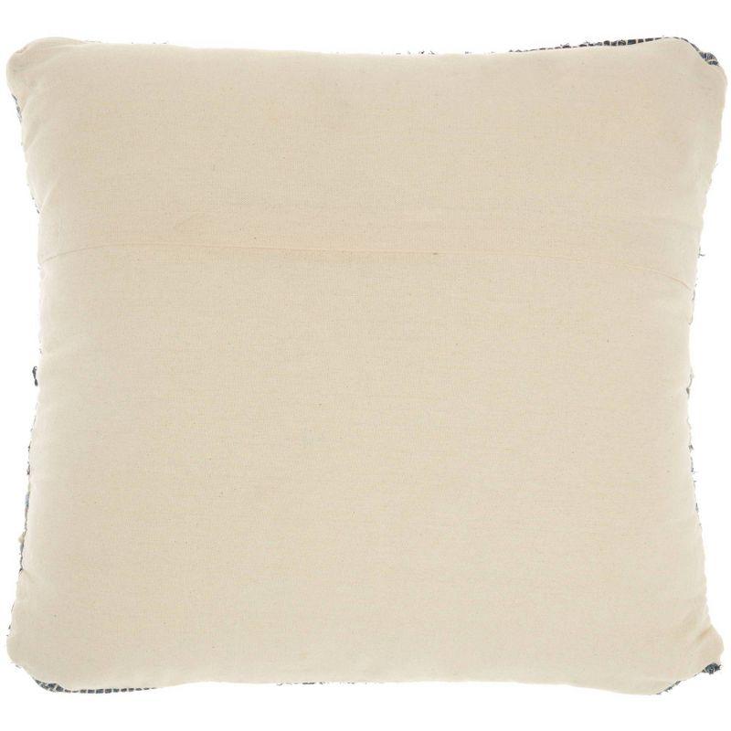 Life Styles Woven Throw Pillow Denim - Mina Victory