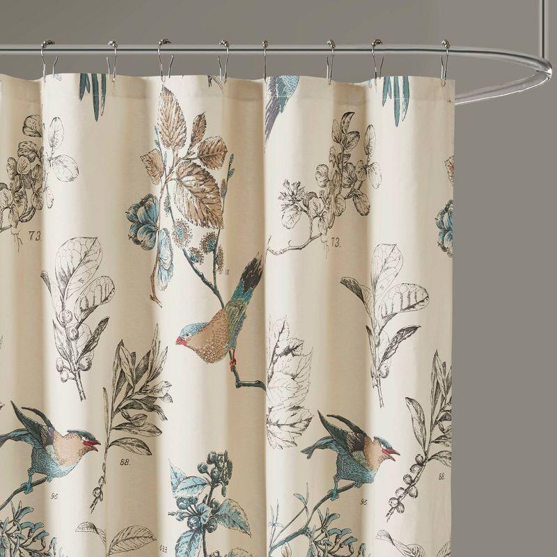 Madison Park Quincy 100% Cotton Single Shower Curtain