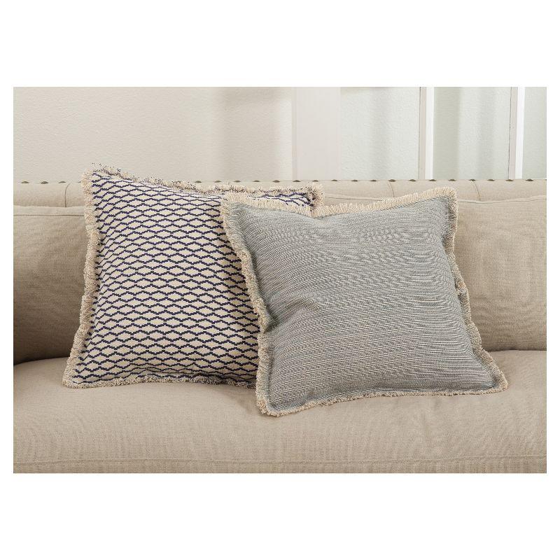 Canberra Cotton Throw Pillow