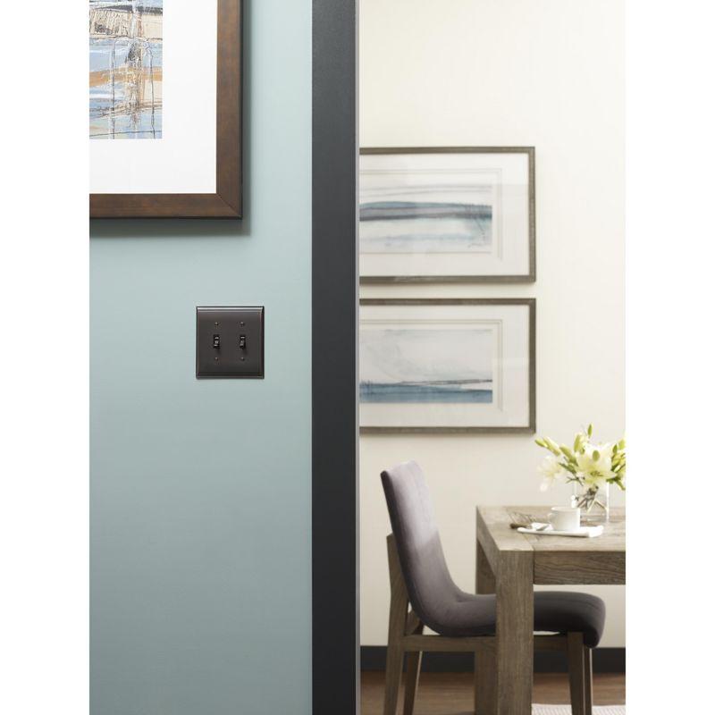Candler 2-Gang Toggle Light Switch Wall Plate