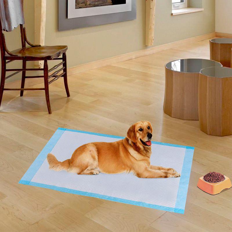 Costway 100 PCS 30''x 36'' Puppy Pet Pads Dog Cat Wee Pee Piddle Pad training underpads
