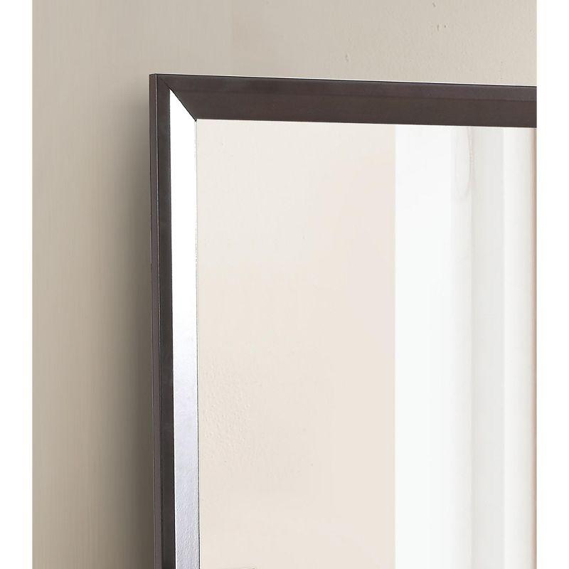 Passion Furniture 36 in. x 36 in. Classic Square Framed Dresser Mirror