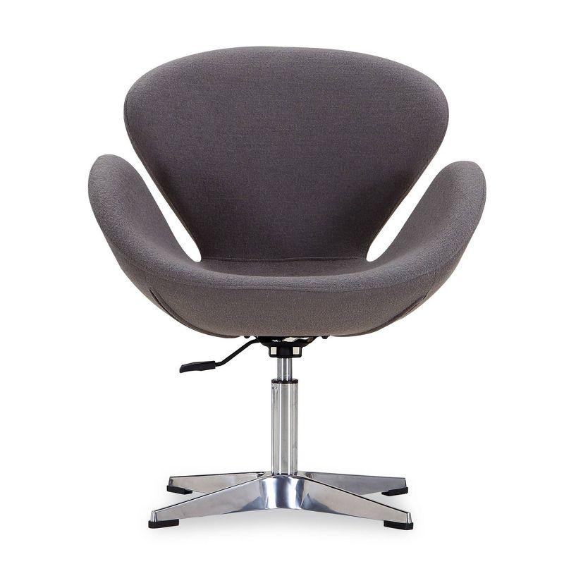 Skakke Upholstered Swivel Accent Chair