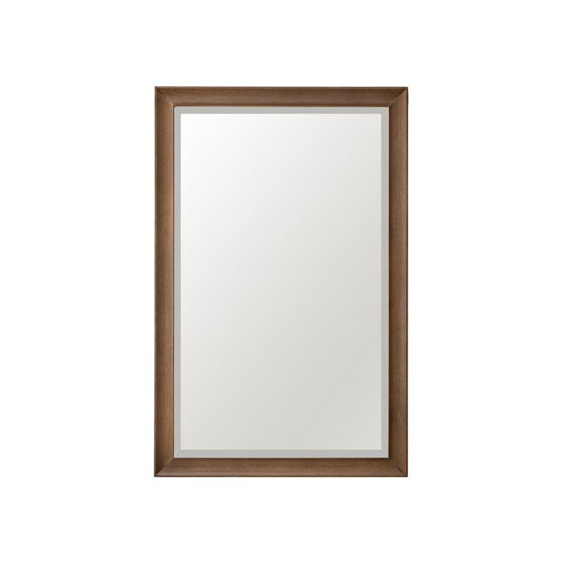 Glenbrooke Solid Wood Flat Wall Mirror