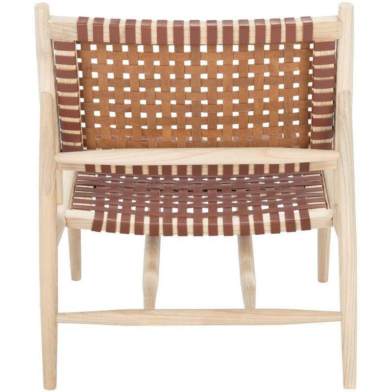 Soleil Accent Chair - ACH1001 - Cognac/Natural - Safavieh