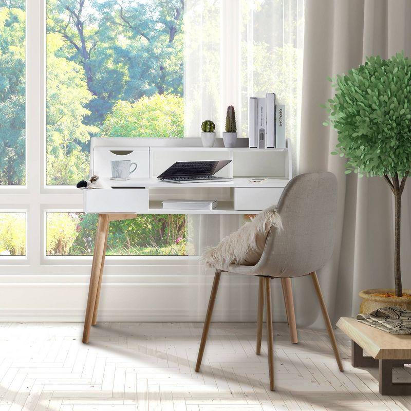 Creativo Wooden Writing Desk with Storage - Teamson Home