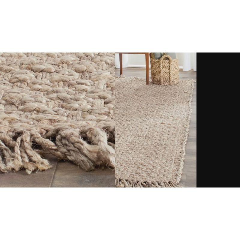 Natural Fiber NF856 Hand Woven Runner Rug - Natural - 2'6"x6' - Safavieh.