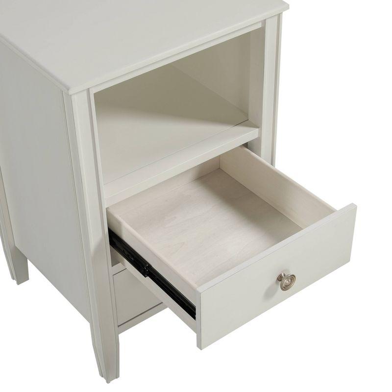 Comfort Pointe Winsley 2 Drawer Storage Nightstand