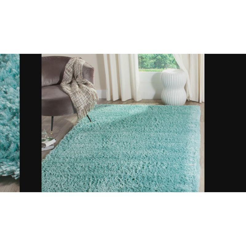 Indie Shag SGI320 Power Loomed Accent Rug - Mushroom - 3'x5' - Safavieh.