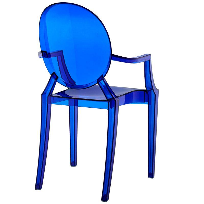 Plata Import Casper Dining Armchair in Blue