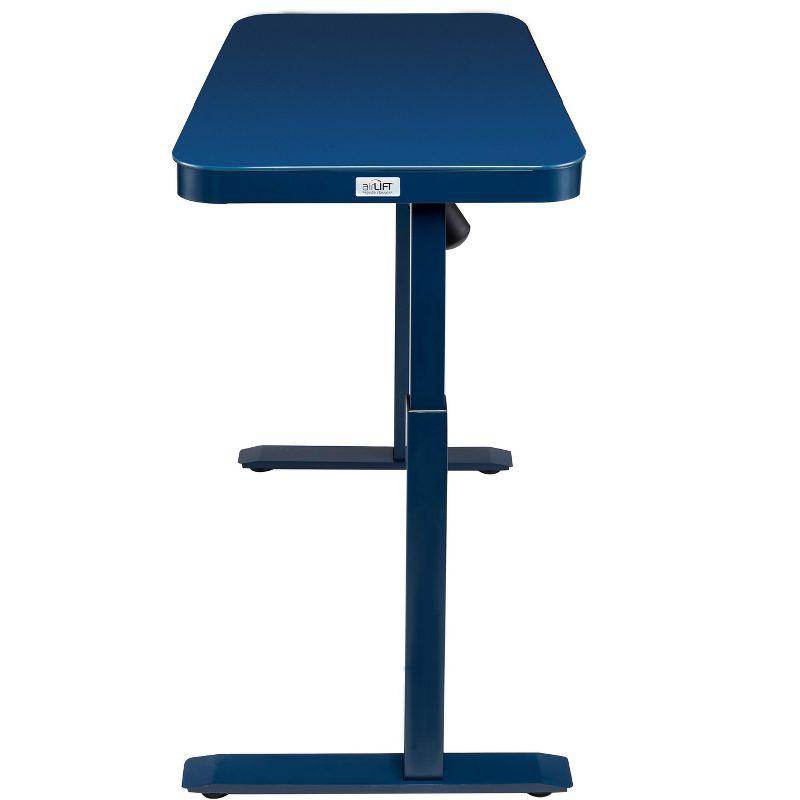 airLIFT 48" W Electric Adjustable Height Tempered Glass Desk