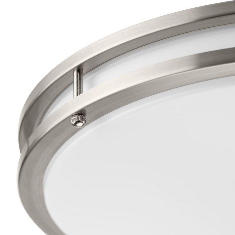 Progress Lighting Abide 1 - Light Flush Mount in  Brushed Nickel