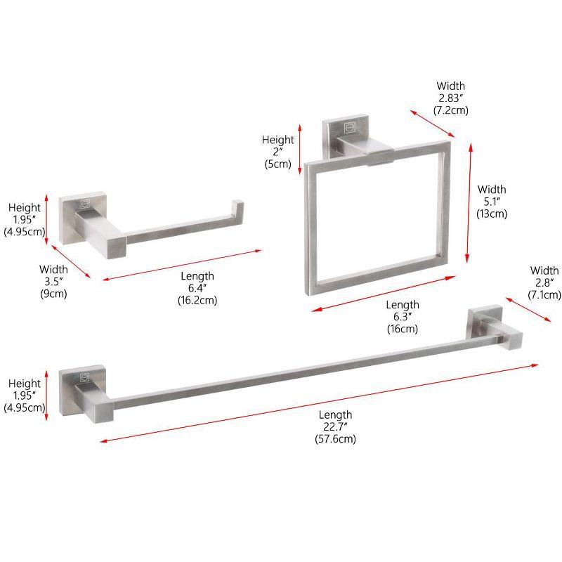 Isla 3 - Piece Bathroom Hardware Set