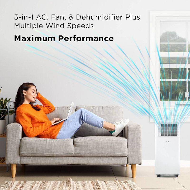 TCL TCL 5000 BTU Wi-Fi Connected Portable Air Conditioner with Remote Included