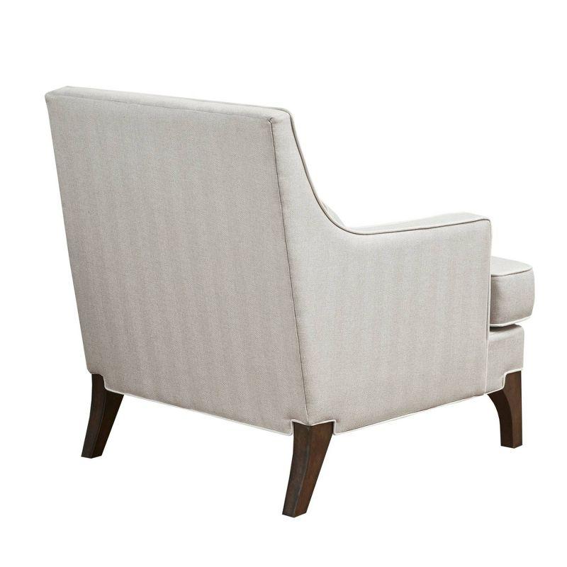 Collin Wide Armchair with Toss Pillow