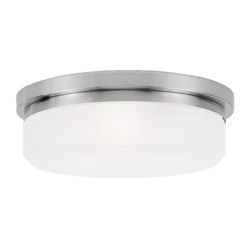 Livex Lighting Stratus 3 - Light Flush Mount in  Brushed Nickel