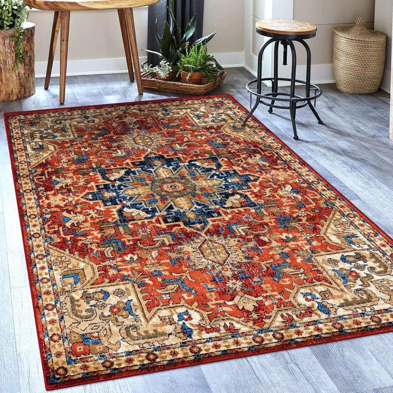 Luxe Weavers Geometric Southwestern Area Rug