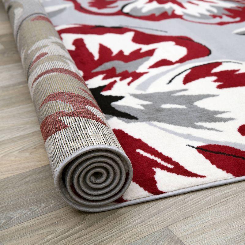 World Rug Gallery Modern Floral Desing Area Rug