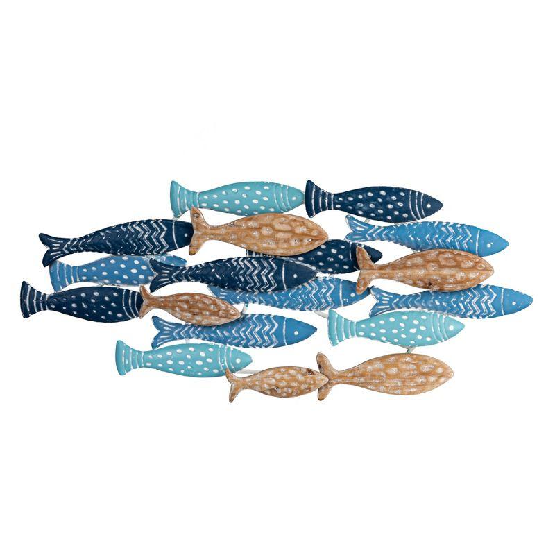 Storied Home School of Fish Wall Decor