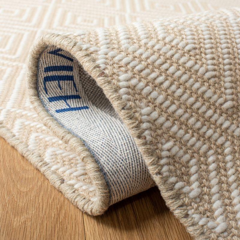 Wilton WIL715 Hand Hooked Area Rug - Beige/Ivory - 4'x6' - Safavieh.