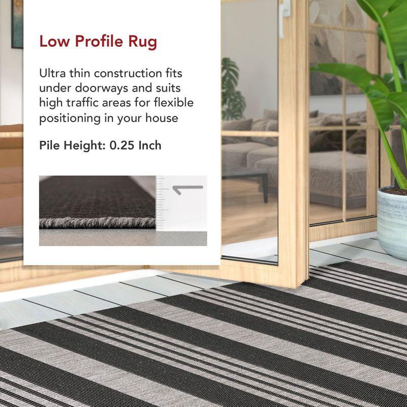 Nuloom Robin Multi Stripe Indoor/Outdoor Area Rug