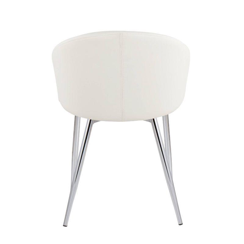 Claire Contemporary and Glam Dining Chair - LumiSource