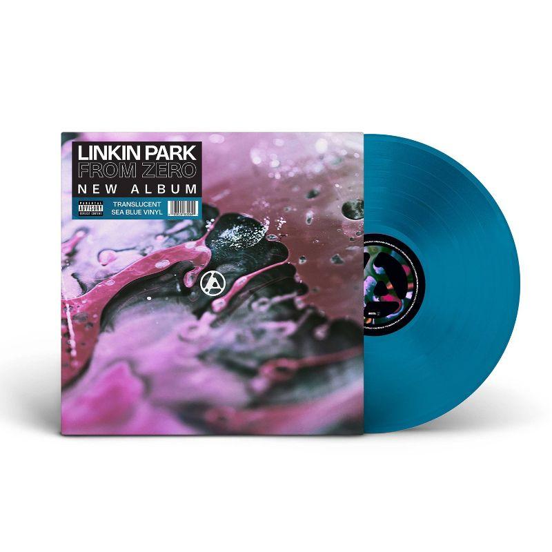 Linkin Park Translucent Sea Blue Vinyl Record Album