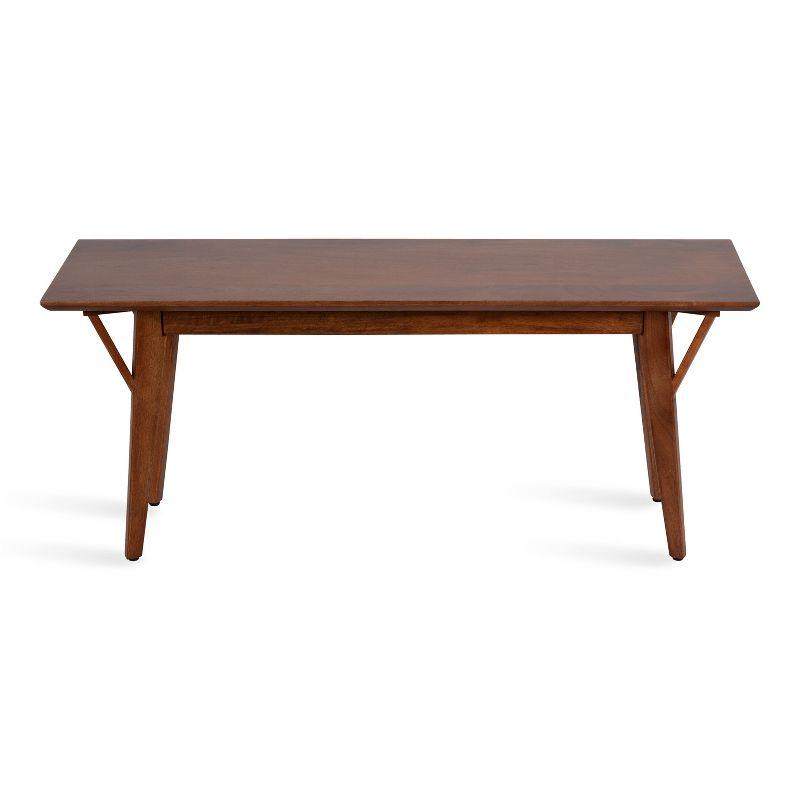 Kate and Laurel McCutcheon Rectangle Wooden Bench