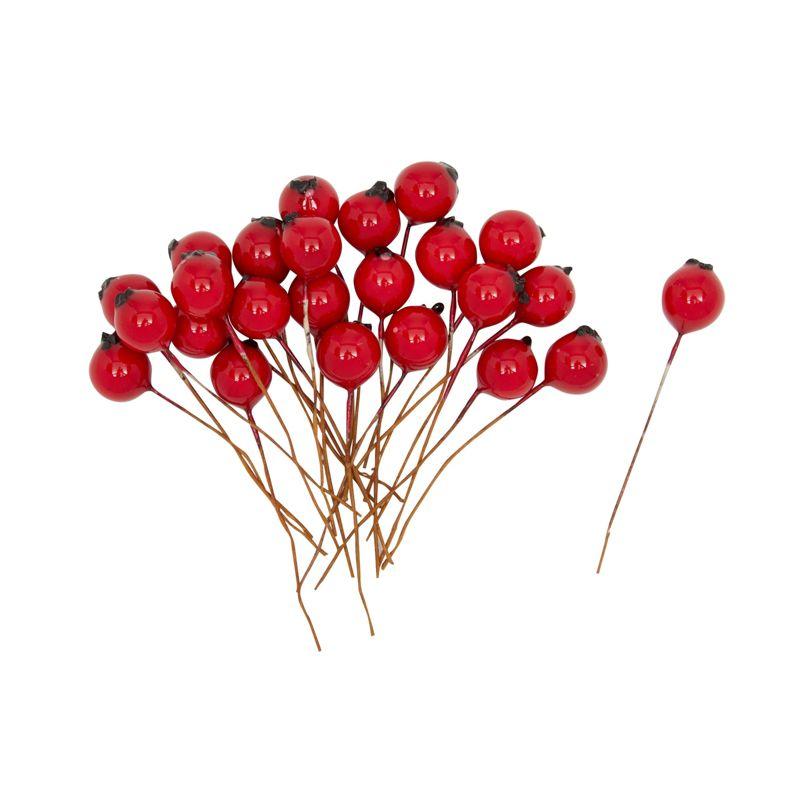 Bright Creations 75 Pieces Craft Foam DIY Wreath Forms, Pinecones, Berries, Leaves, Burlap Ribbon, 8 In